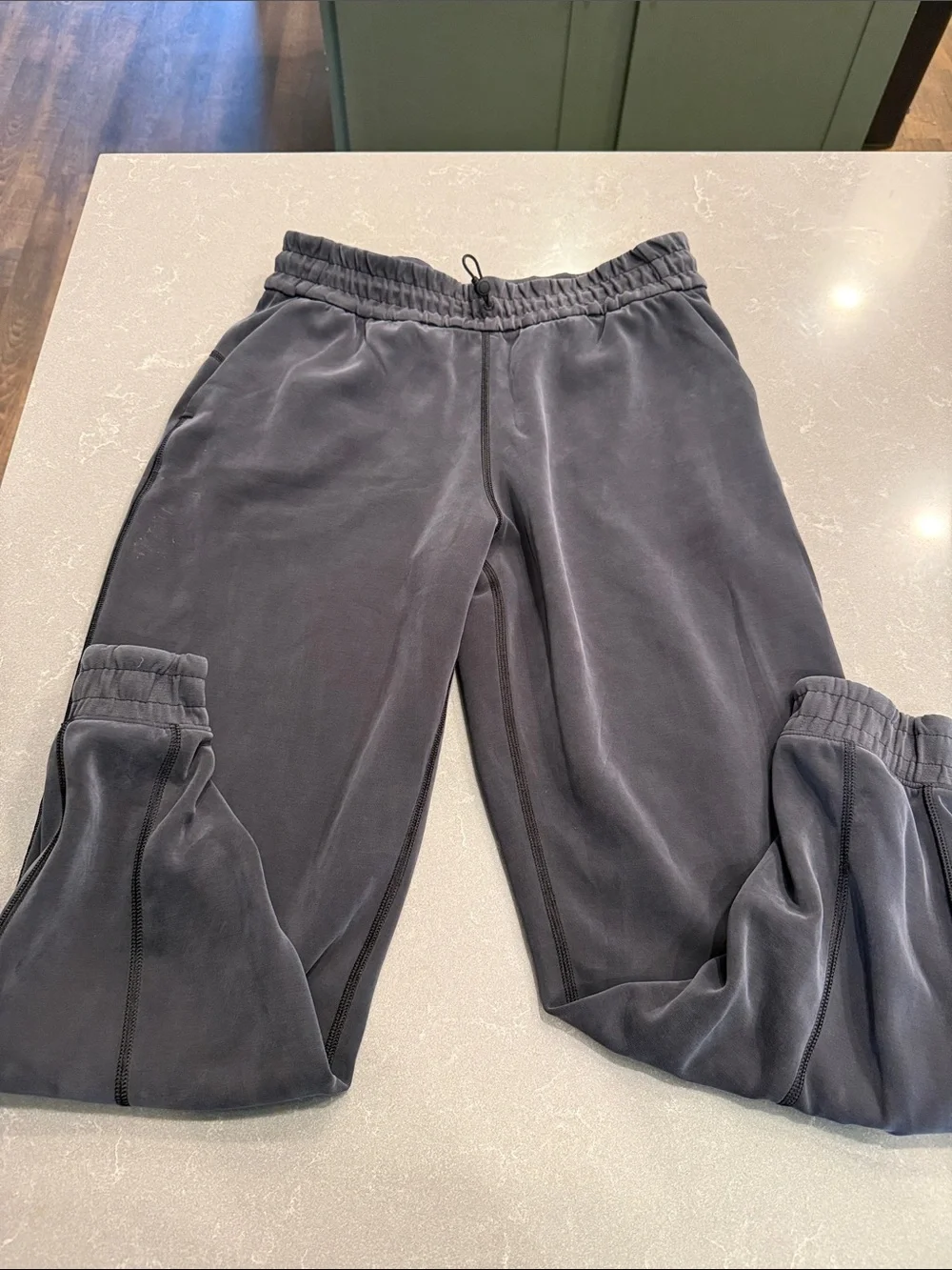 lululemon athletica Charcoal Gray Track Joggers